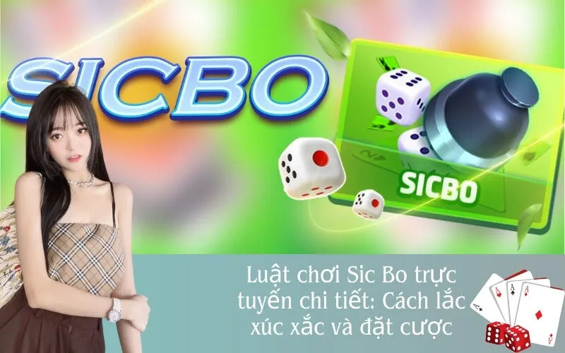 Luật chơi Sic Bo trực tuyến chi tiết: Cách lắc xúc xắc và đặt cược