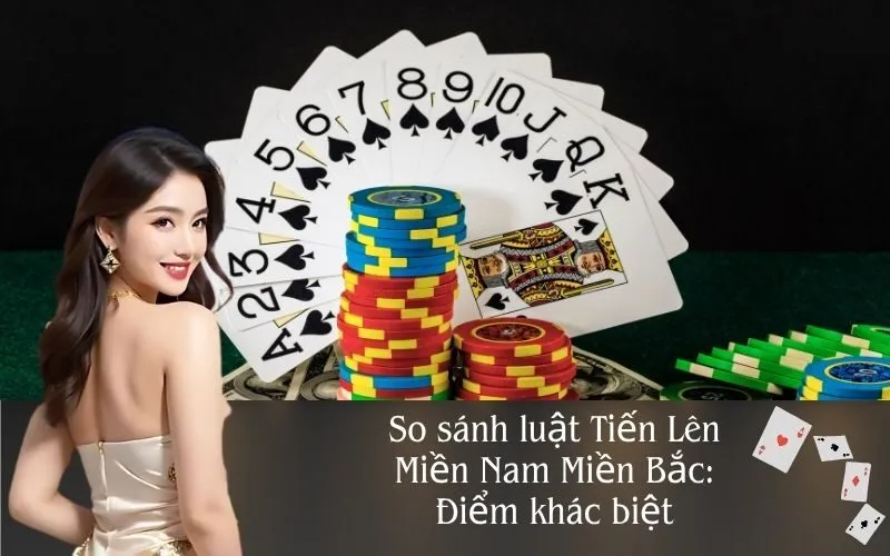 So sánh luật Tiến Lên Miền Nam Miền Bắc: Điểm khác biệt