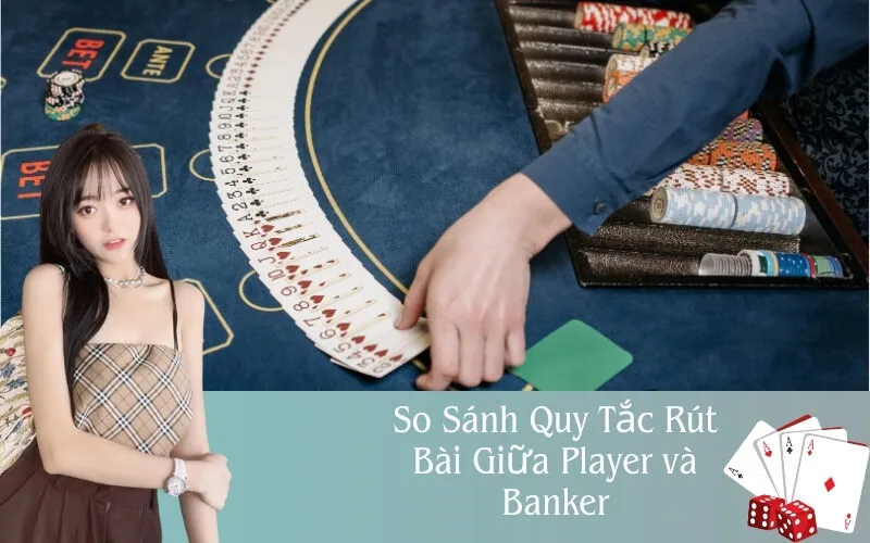 So Sánh Quy Tắc Rút Bài Giữa Player và Banker